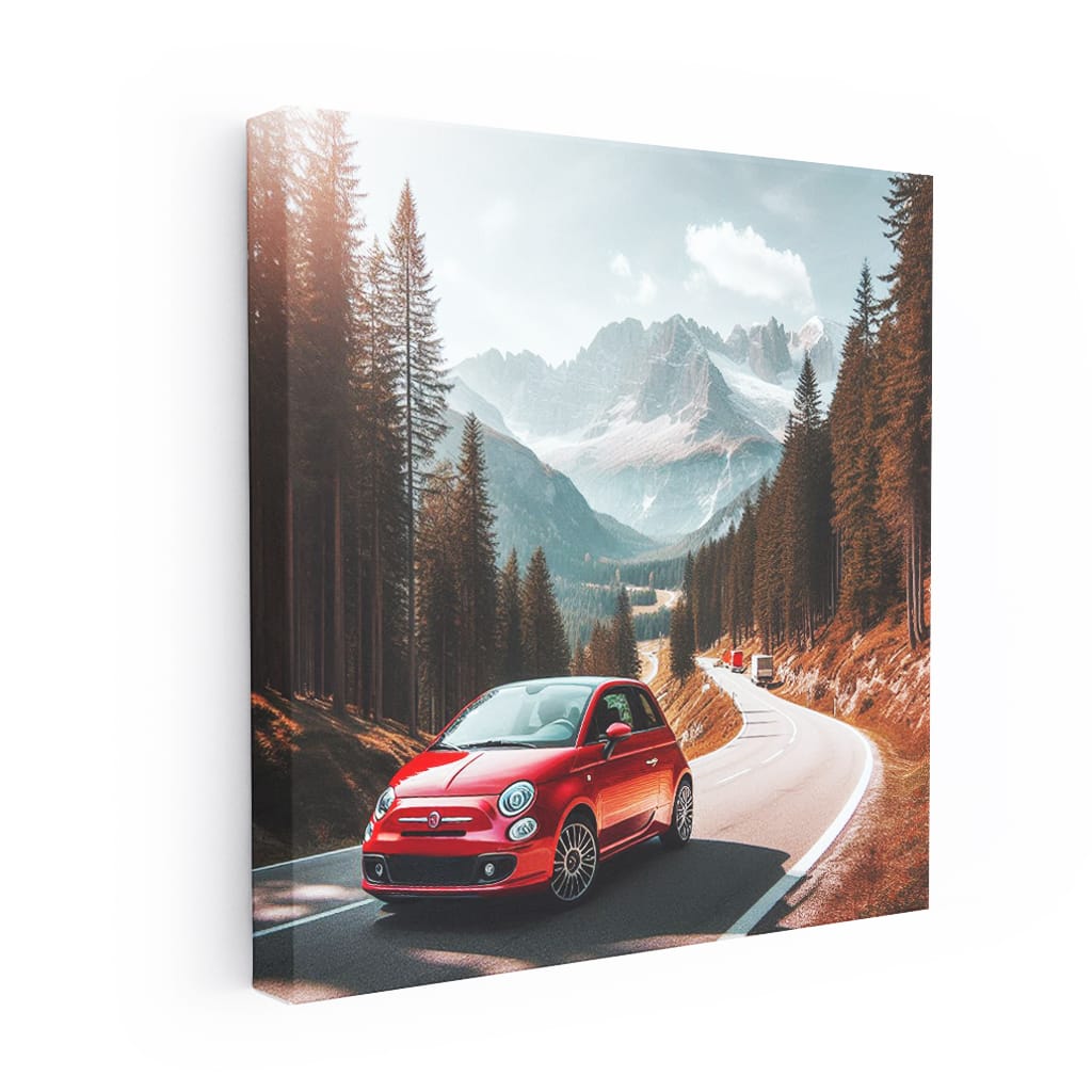 Fiat Mountain Wall Art