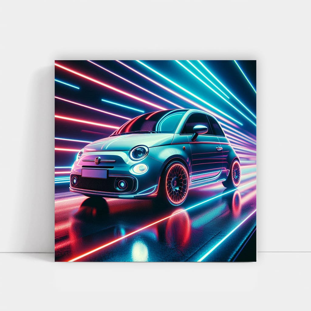 Fiat Neon Wall Art