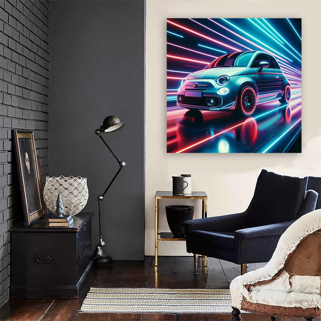 Fiat Neon Wall Art