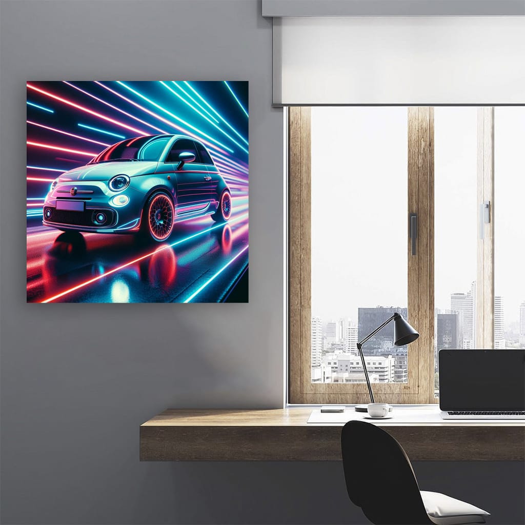 Fiat Neon Wall Art