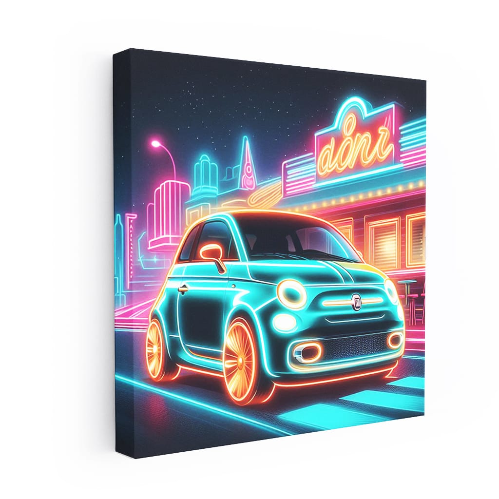 Fiat New Neon Wall Art