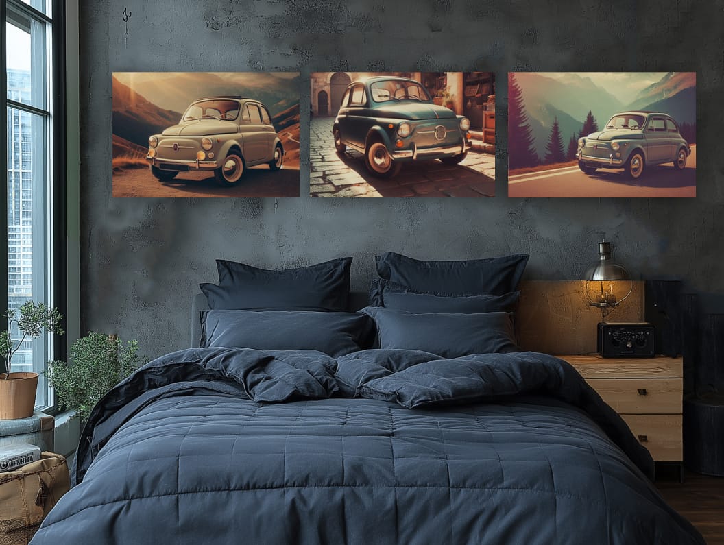 Fiat Retro Set of 3