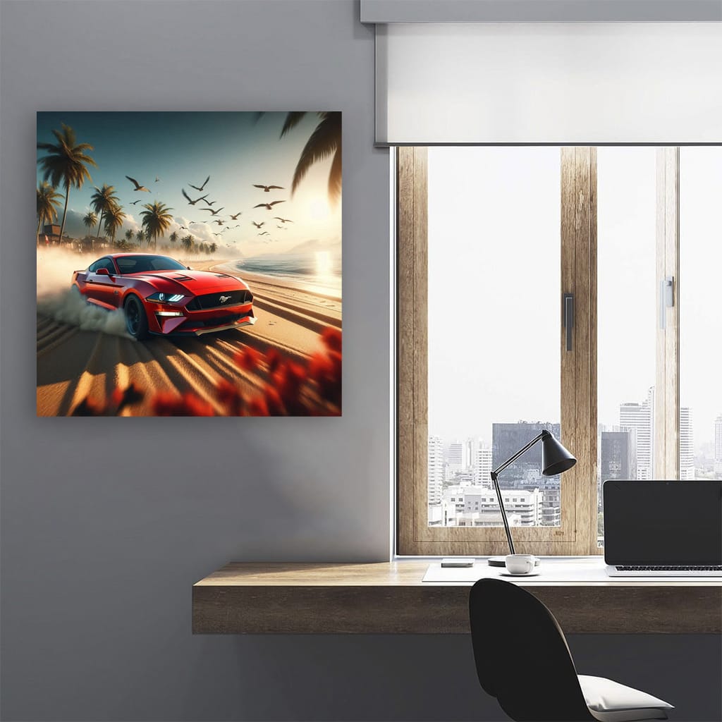 Ford Mustang New Dri Wall Art