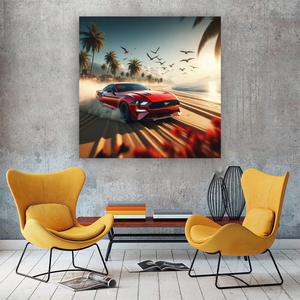 Ford Mustang New Dri Wall Art