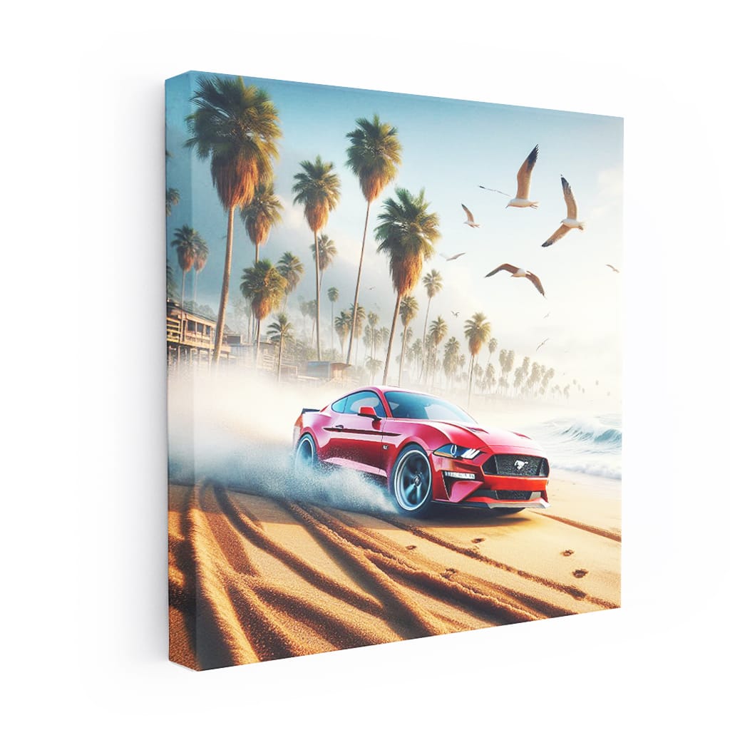 Ford Mustang New Drift Wall Art