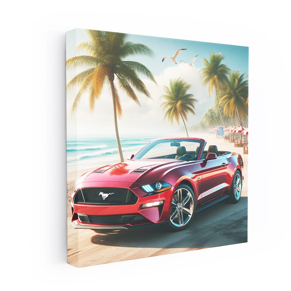 Ford Mustang New On Bea Wall Art