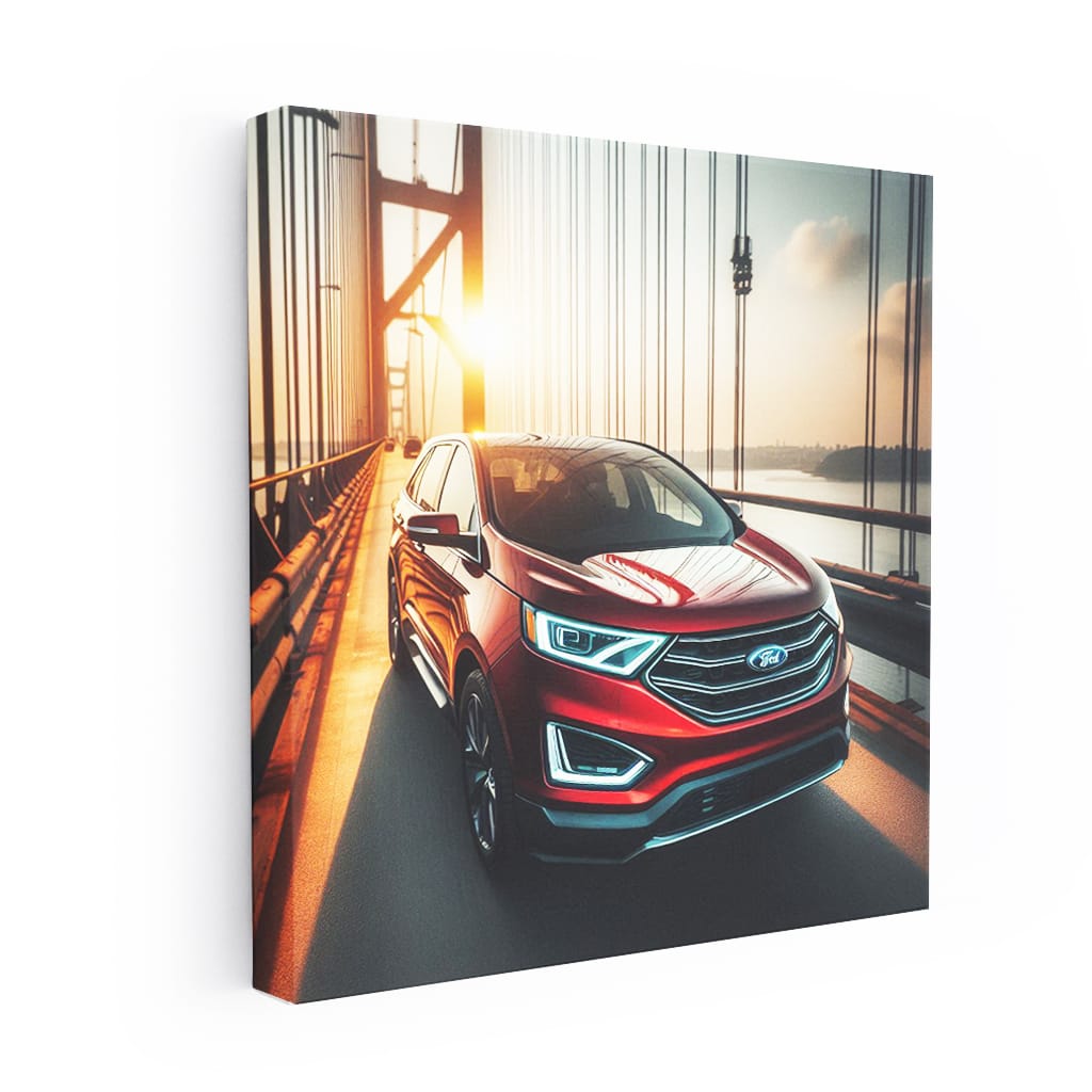 Ford Edge SUV Bridge Adventure - Sleek and Stylish