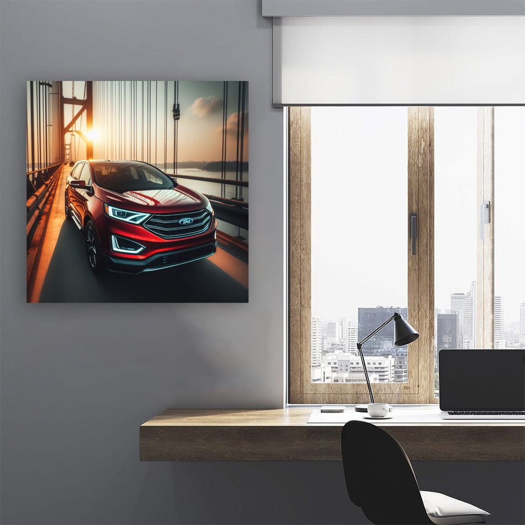 Ford Edge SUV Bridge Adventure - Sleek and Stylish