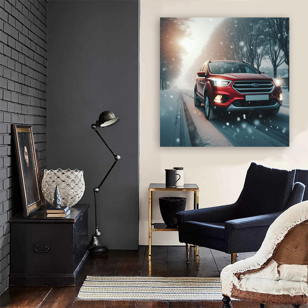Ford Escape in Snowfall - Versatile 2 SUV for All Terrains