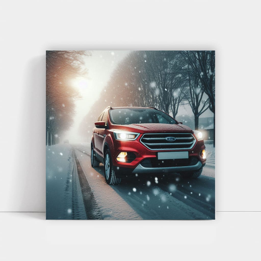 Ford Escape in Snowfall - Versatile 2 SUV for All Terrains