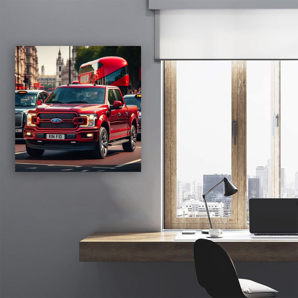 Ford F150 London Wall Art