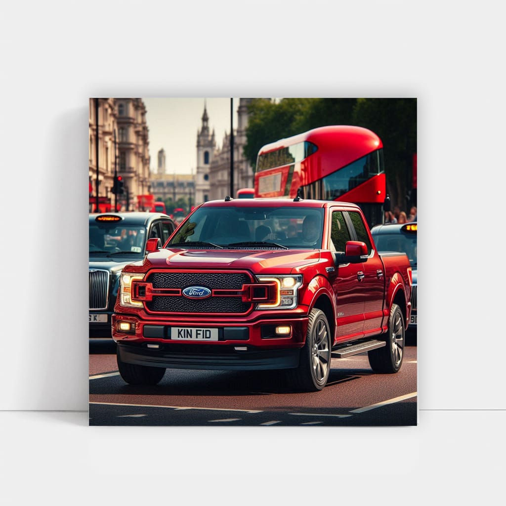 Ford F150 London Wall Art