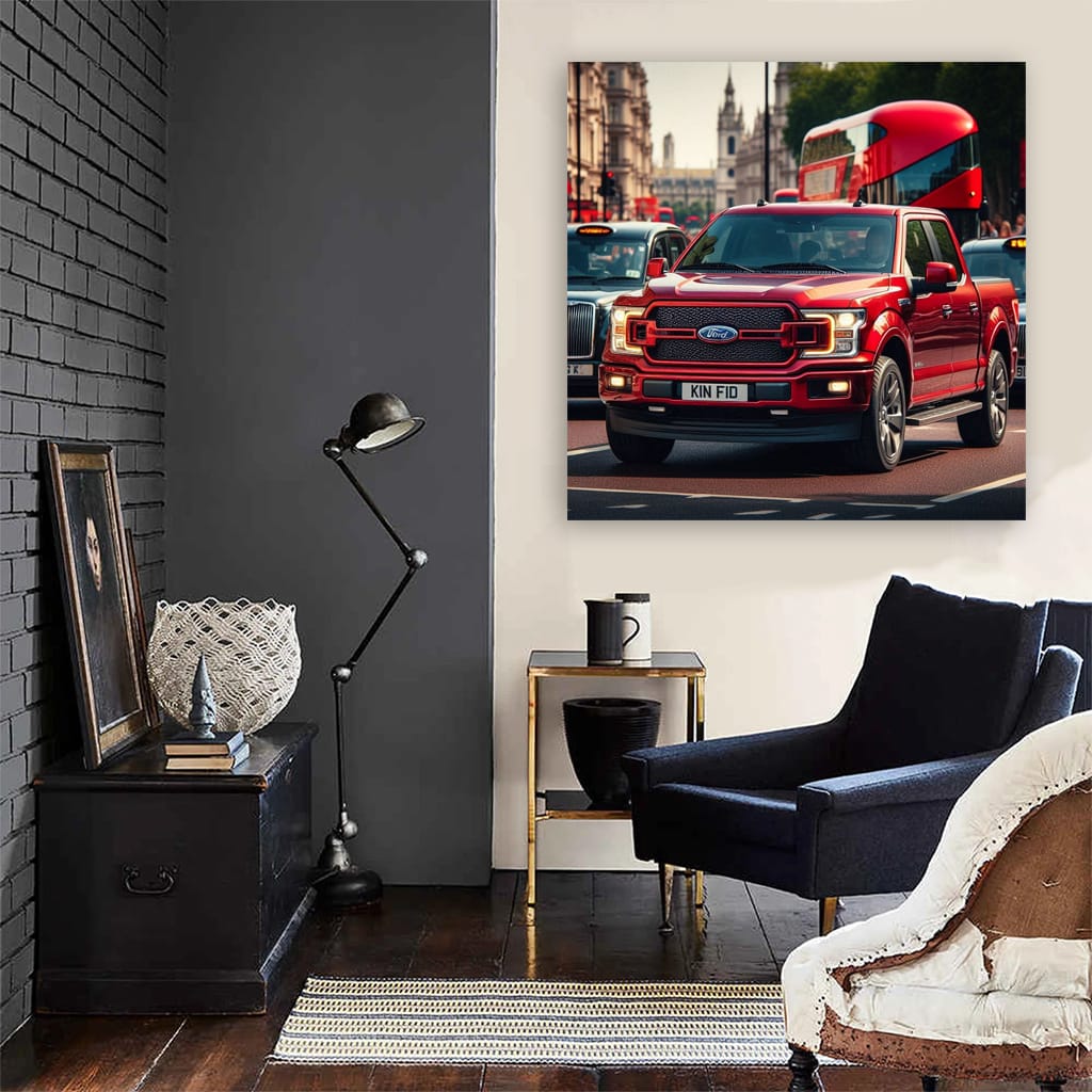 Ford F150 London Wall Art