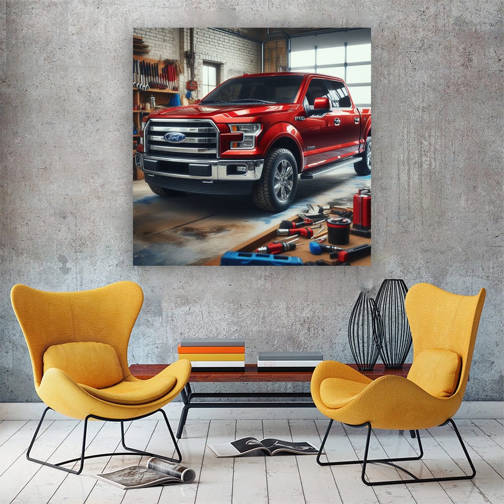 Ford F-150 Paint Finish - Rugged Elegance on Road