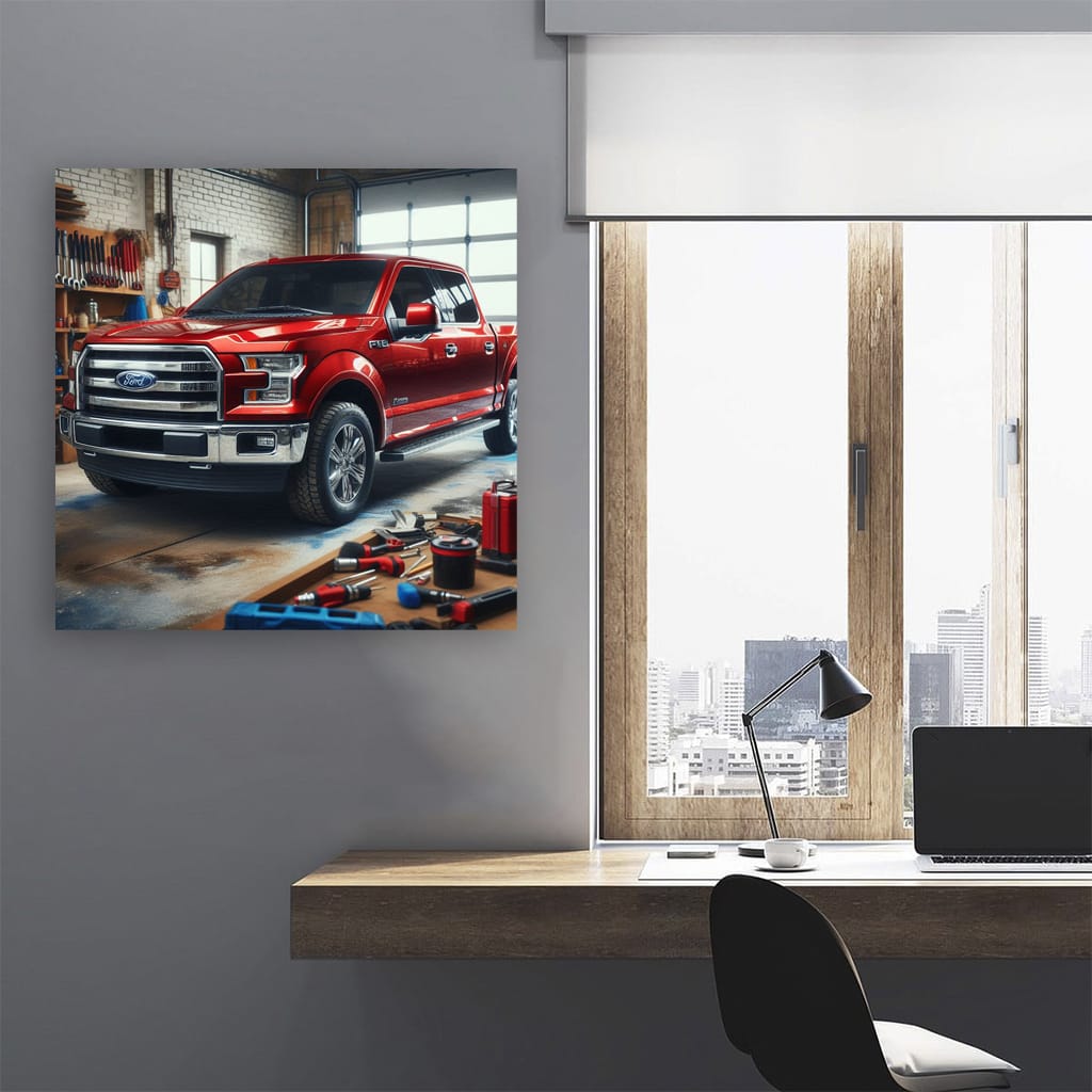 Ford F-150 Paint Finish - Rugged Elegance on Road