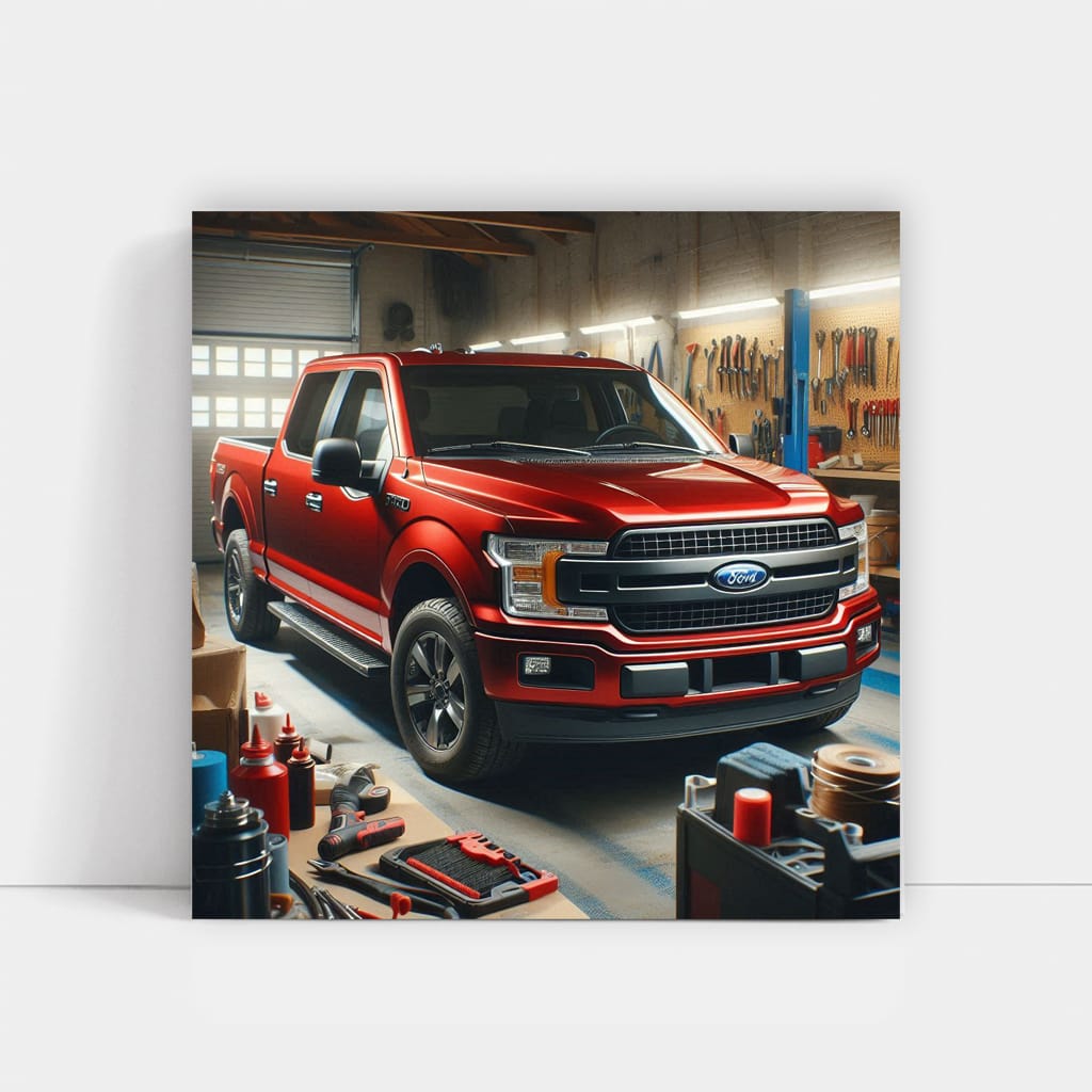 Ford F150 Paint Wall Art