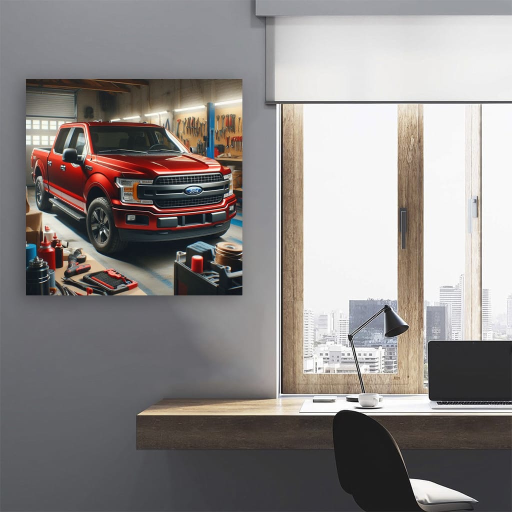 Ford F150 Paint Wall Art