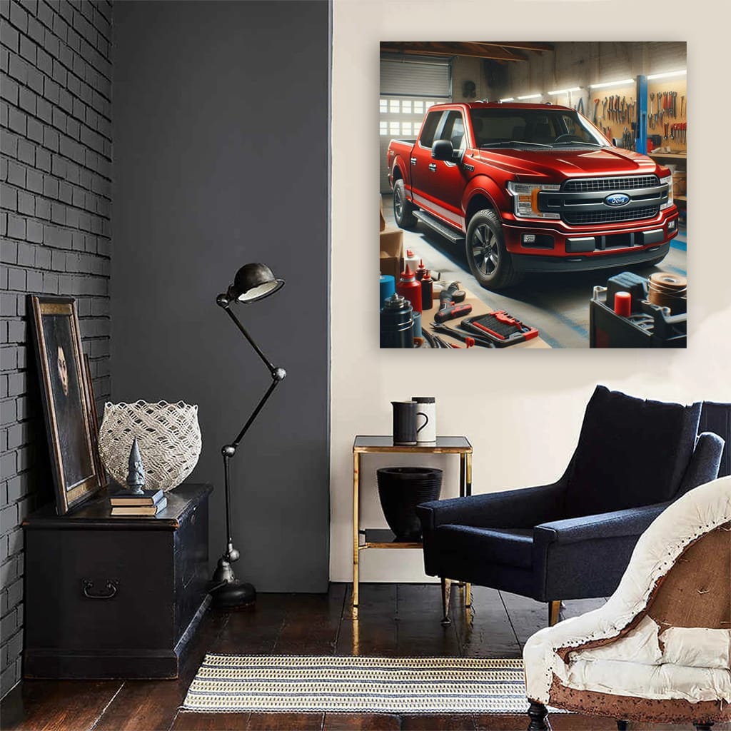 Ford F150 Paint Wall Art