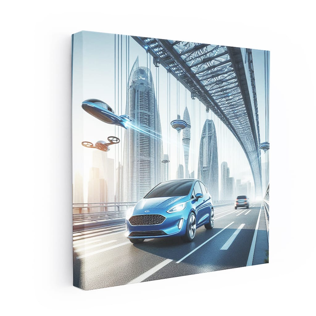 Ford Fiesta Bridge Wall Art