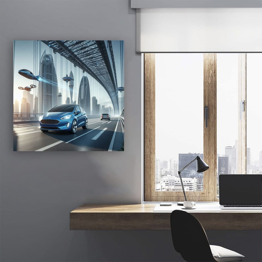 Ford Fiesta Bridge Wall Art