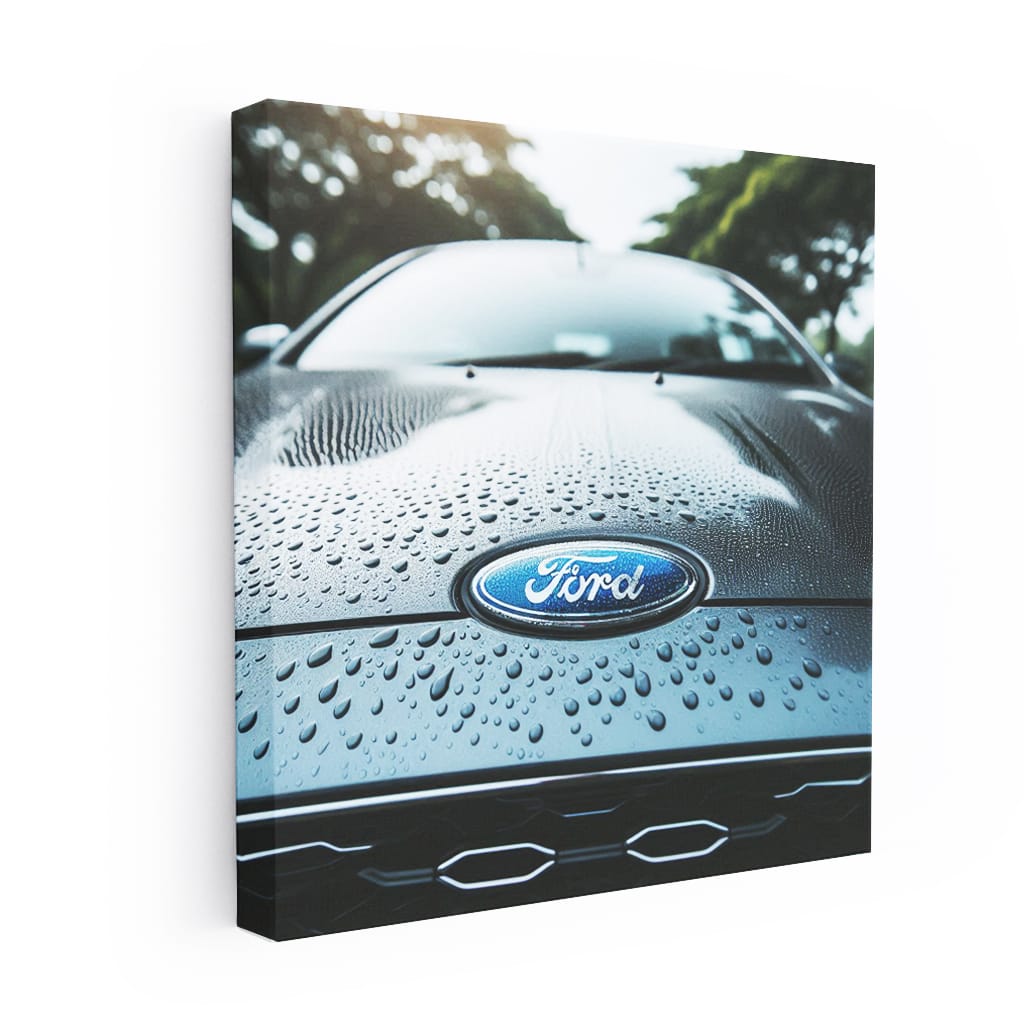 Ford Focus Hood Wall Art