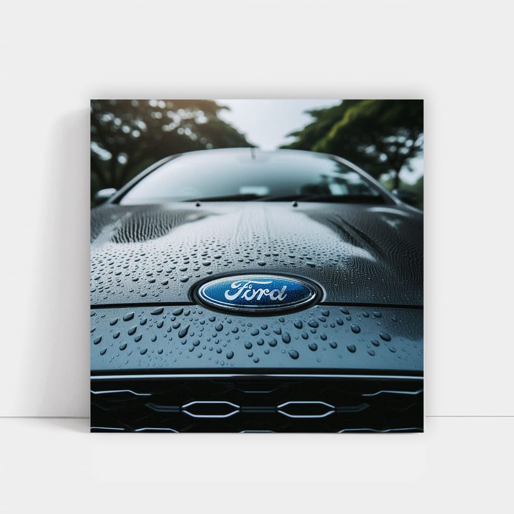 Ford Focus Hood Wall Art