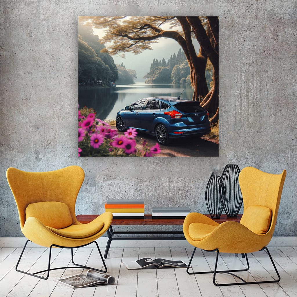 Ford Focus La Wall Art