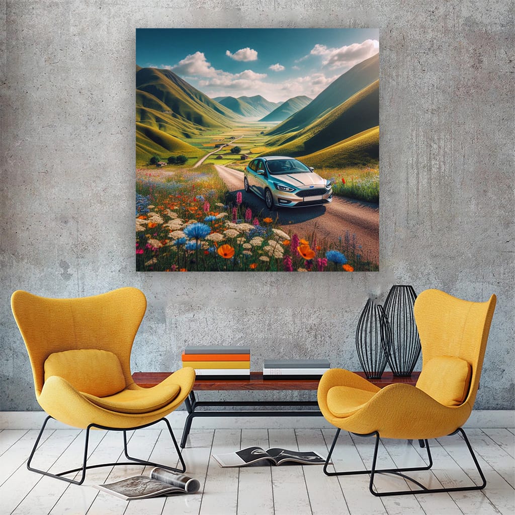 Ford Focus Vall Wall Art