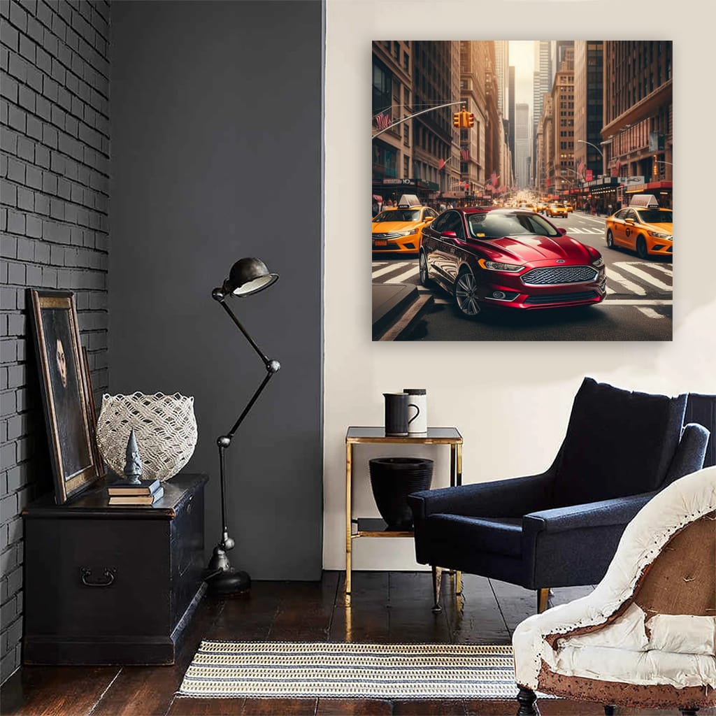 Ford Fusion New Yo Wall Art