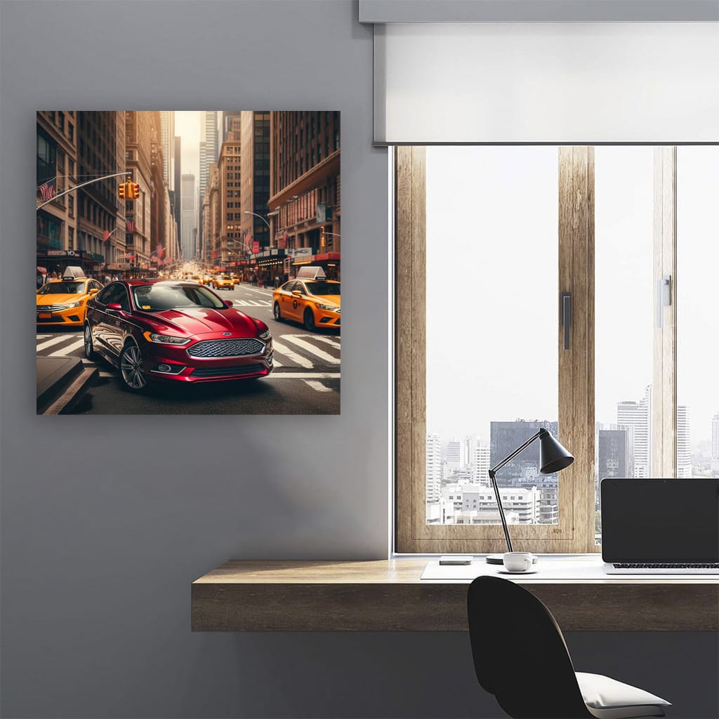 Ford Fusion New Yo Wall Art