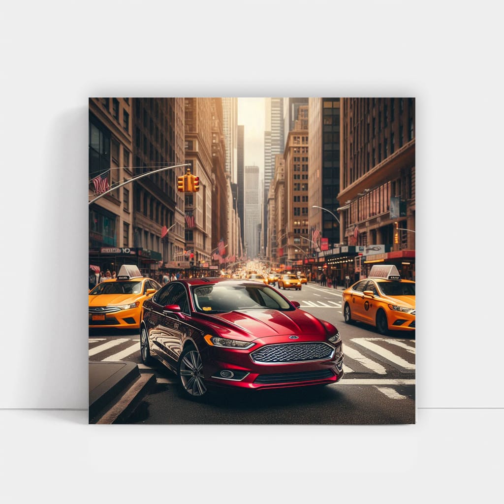 Ford Fusion New Yo Wall Art