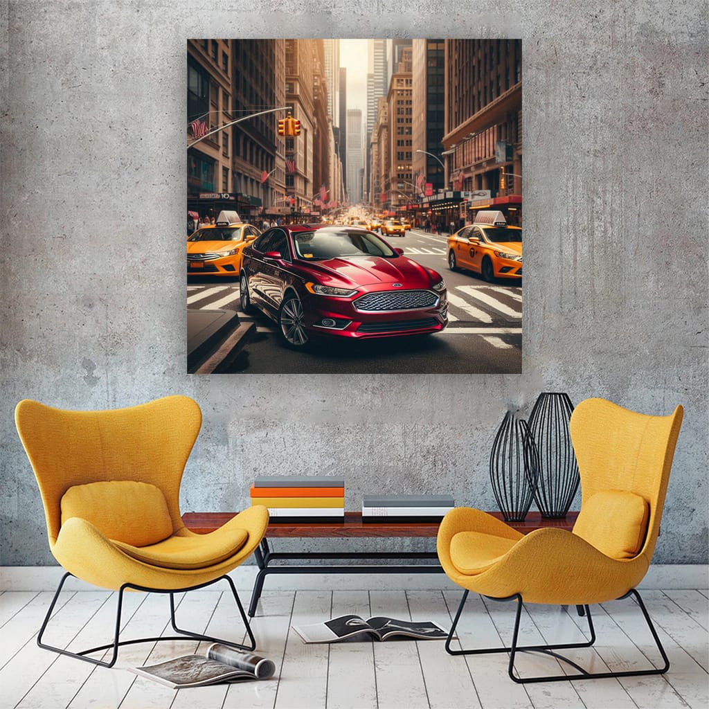 Ford Fusion New Yo Wall Art