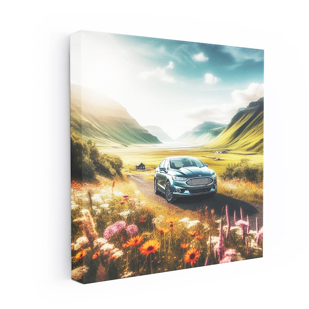 Ford Fusion Vall Wall Art