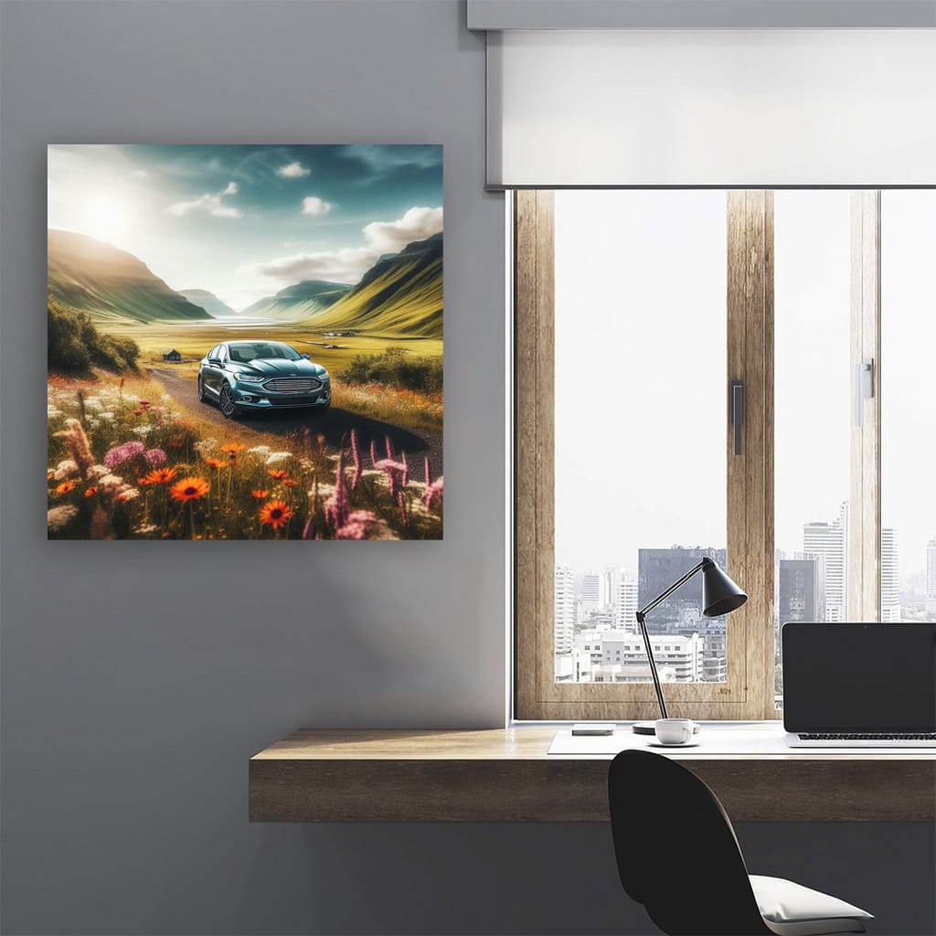 Ford Fusion Vall Wall Art