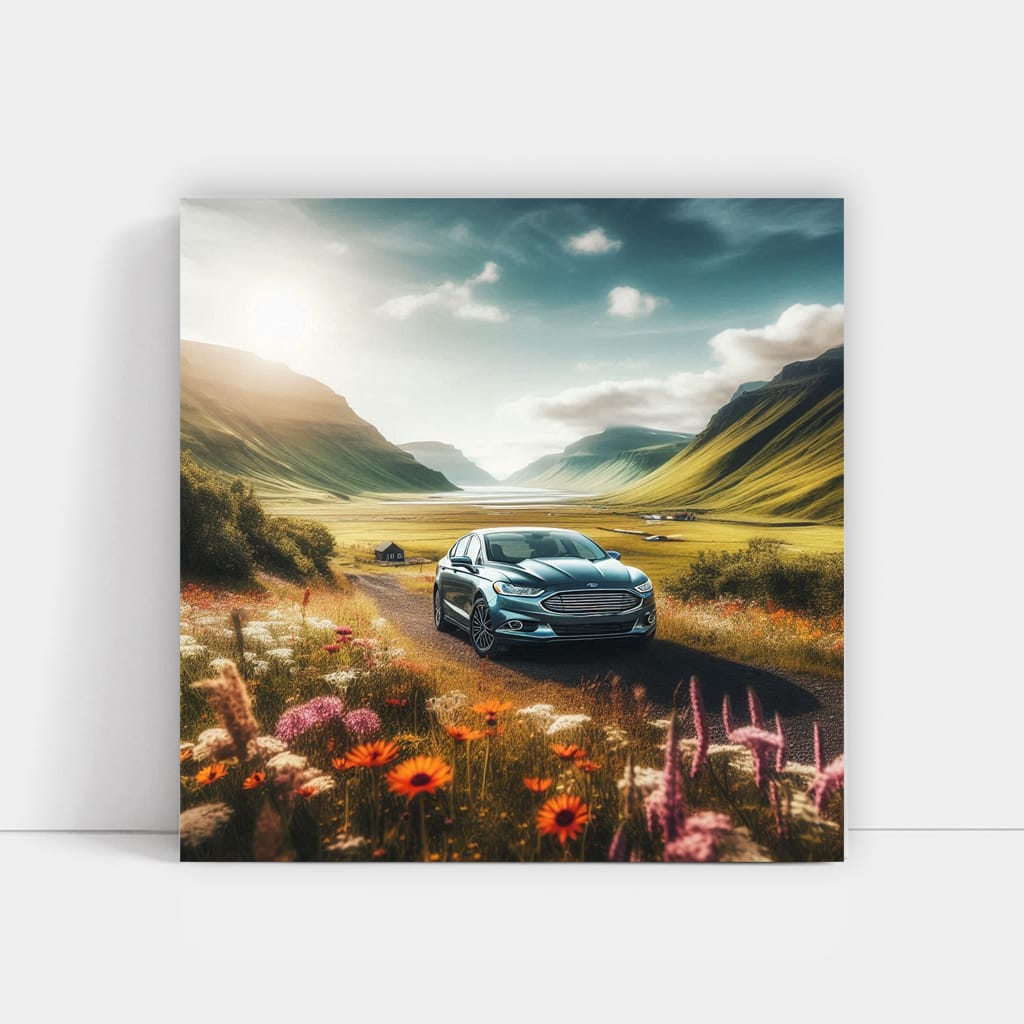 Ford Fusion Vall Wall Art