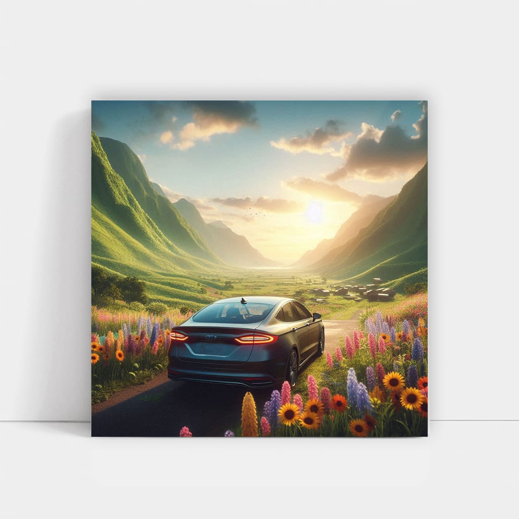 Ford Fusion Valley Wall Art