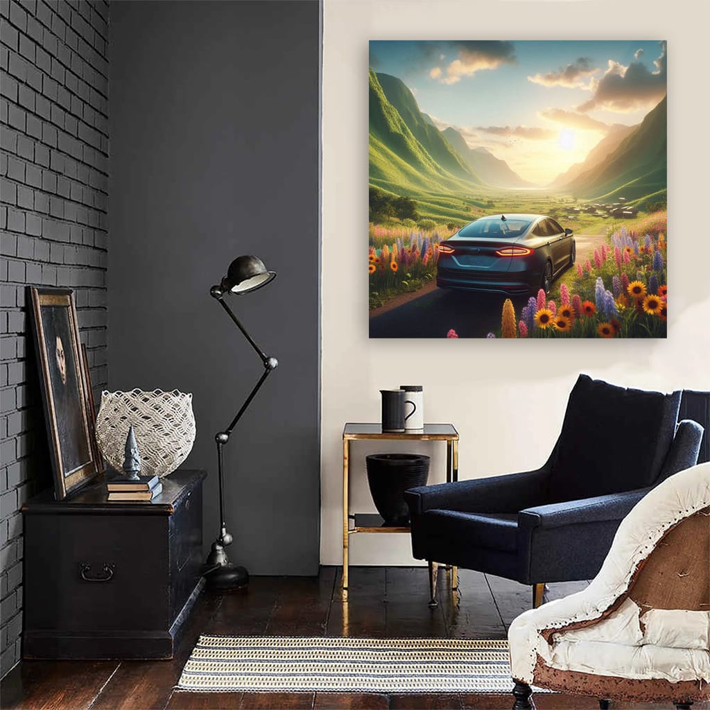 Ford Fusion Valley Wall Art