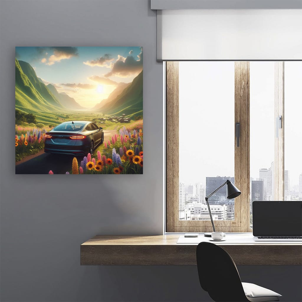 Ford Fusion Valley Wall Art