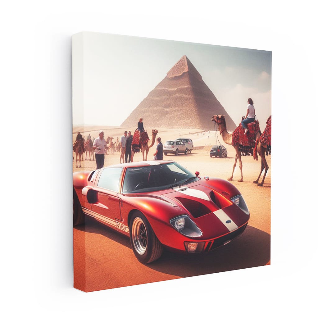 Ford Gt40 Egypt Wall Art