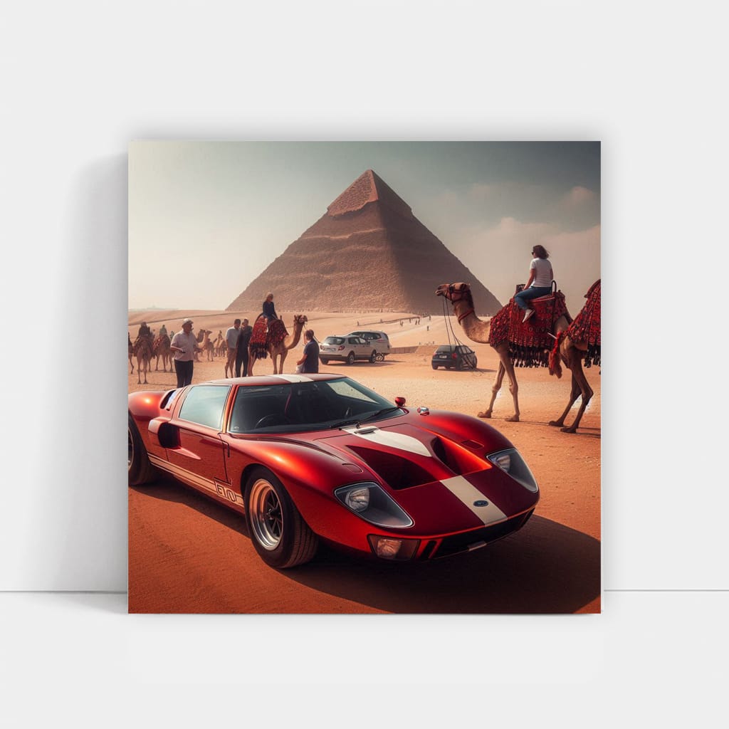 Ford Gt40 Egypt Wall Art