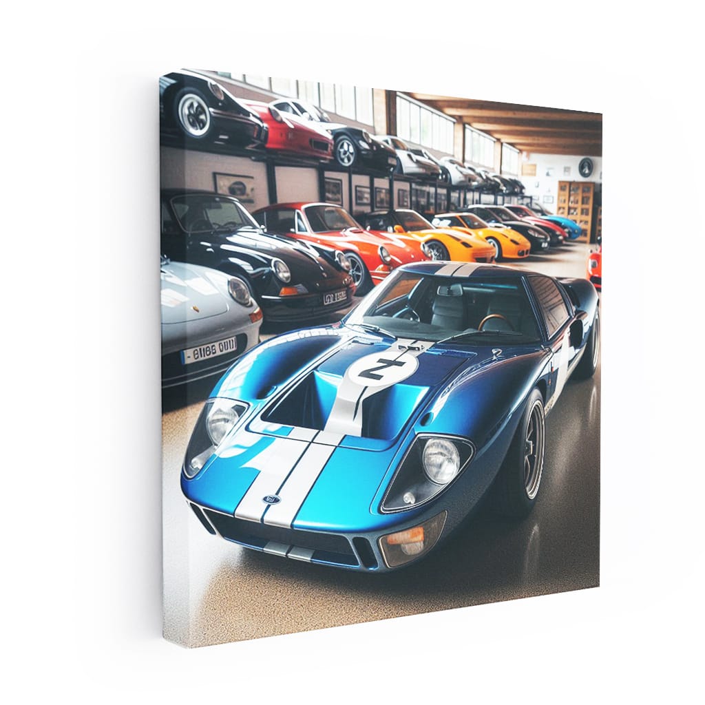 Ford Gt40 Parki Wall Art