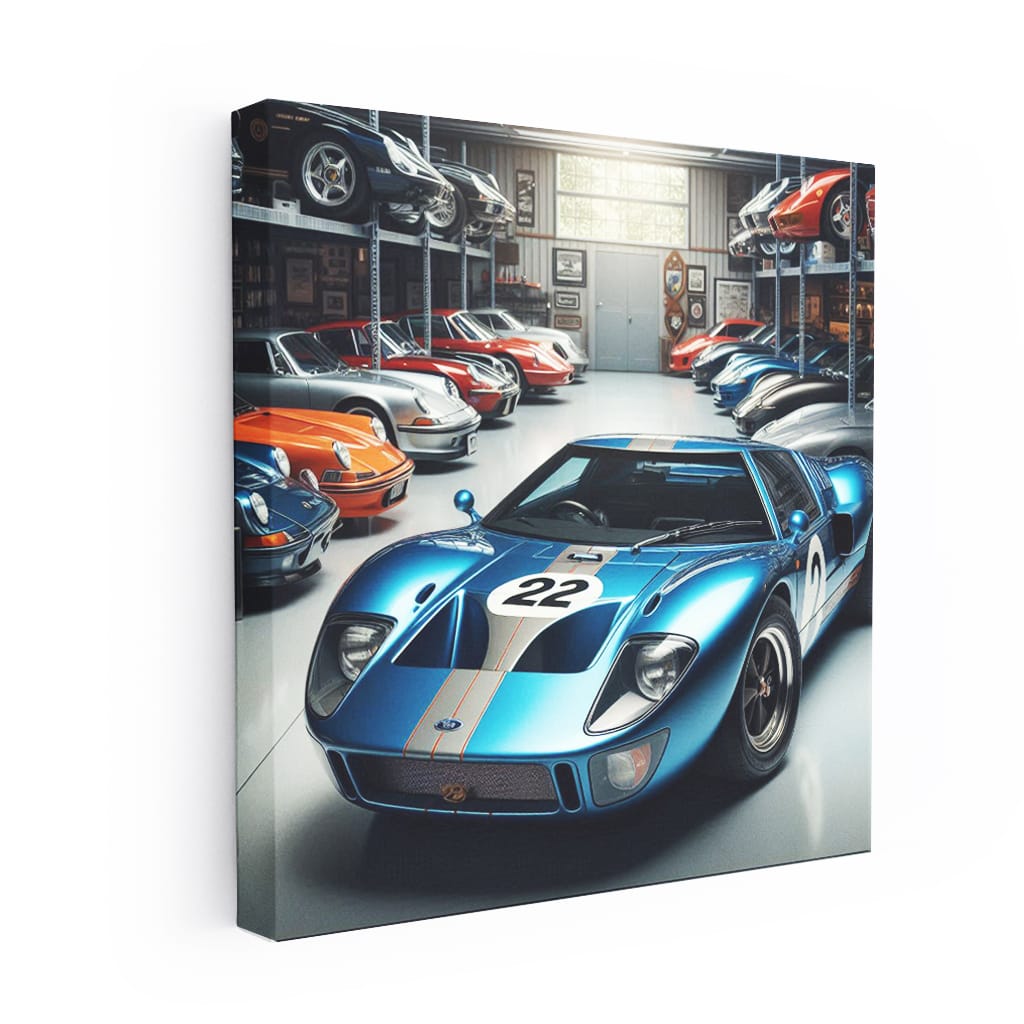 Ford Gt40 Parking Wall Art