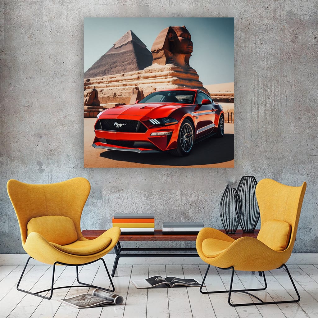 Ford Mustang Gt Egy Wall Art