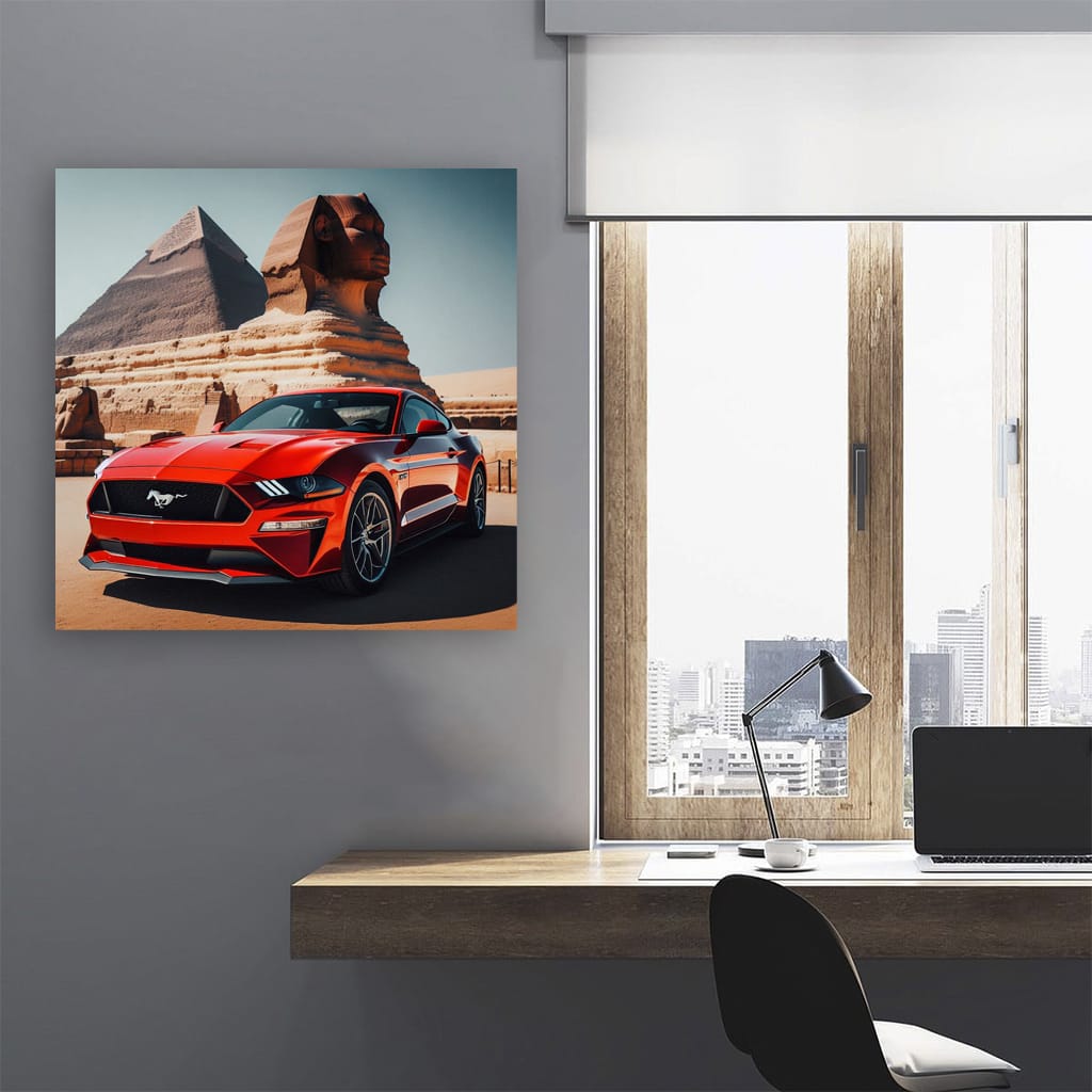 Ford Mustang Gt Egy Wall Art