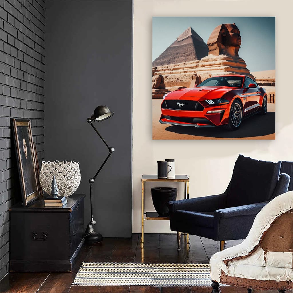 Ford Mustang Gt Egy Wall Art