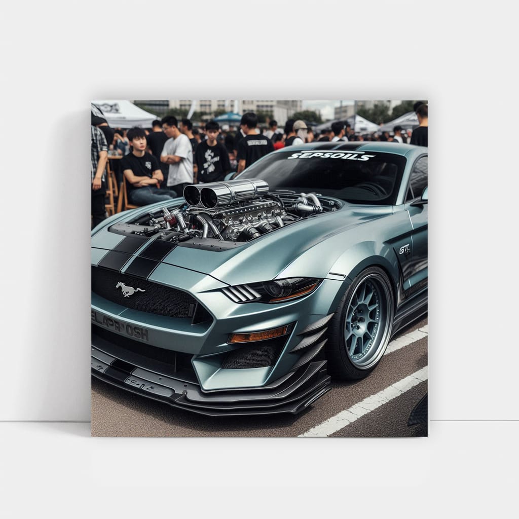 Ford Mustang Gt Ho Wall Art