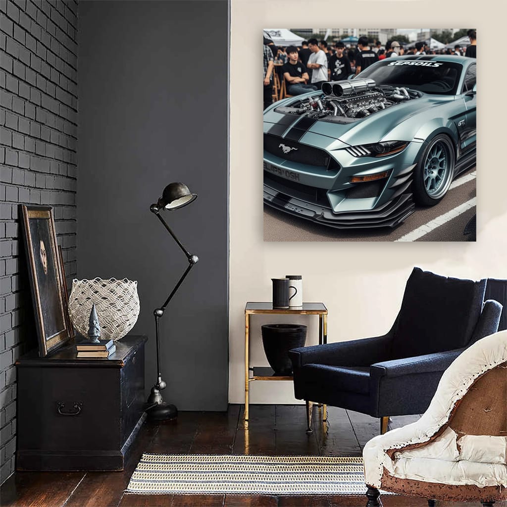 Ford Mustang Gt Ho Wall Art