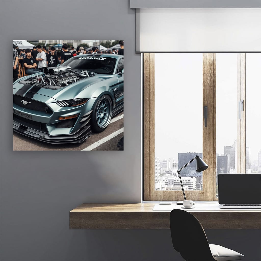 Ford Mustang Gt Ho Wall Art