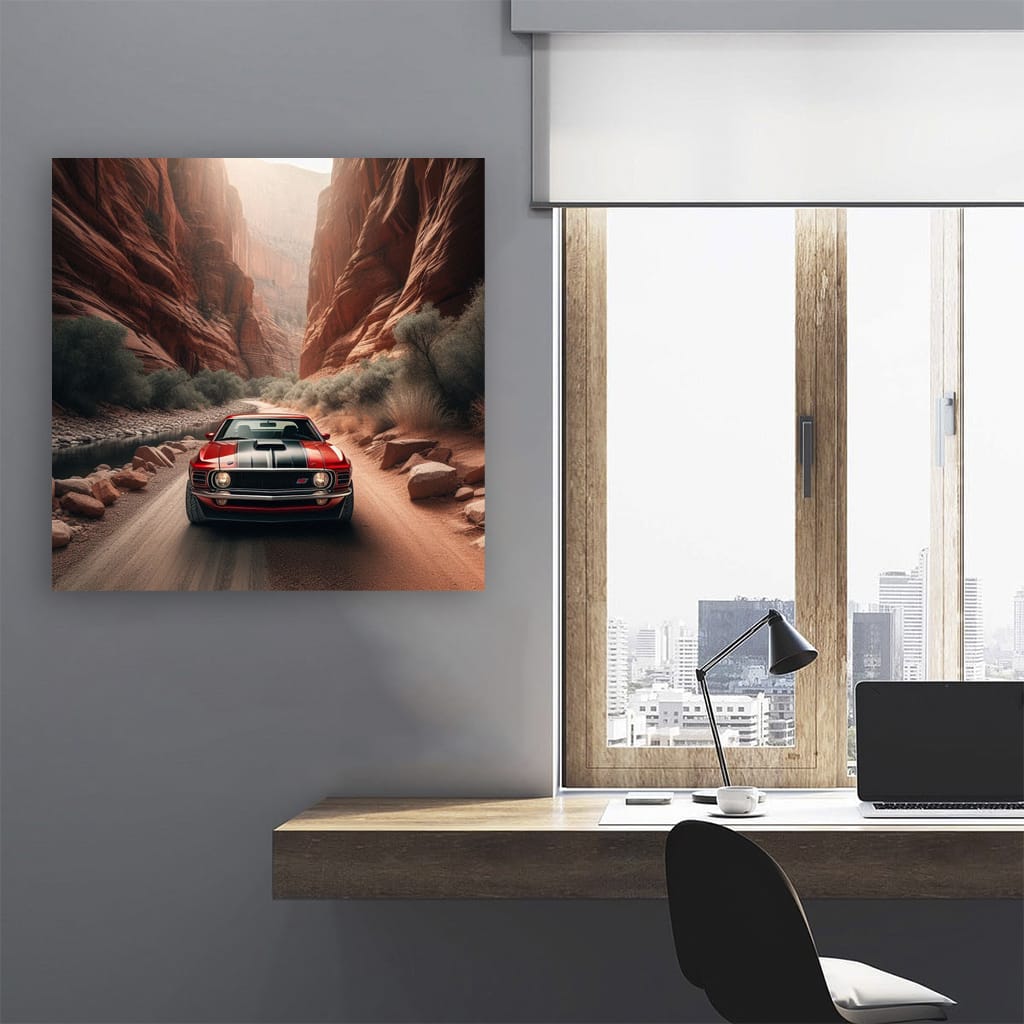 Ford Mustang Mach Cany Wall Art