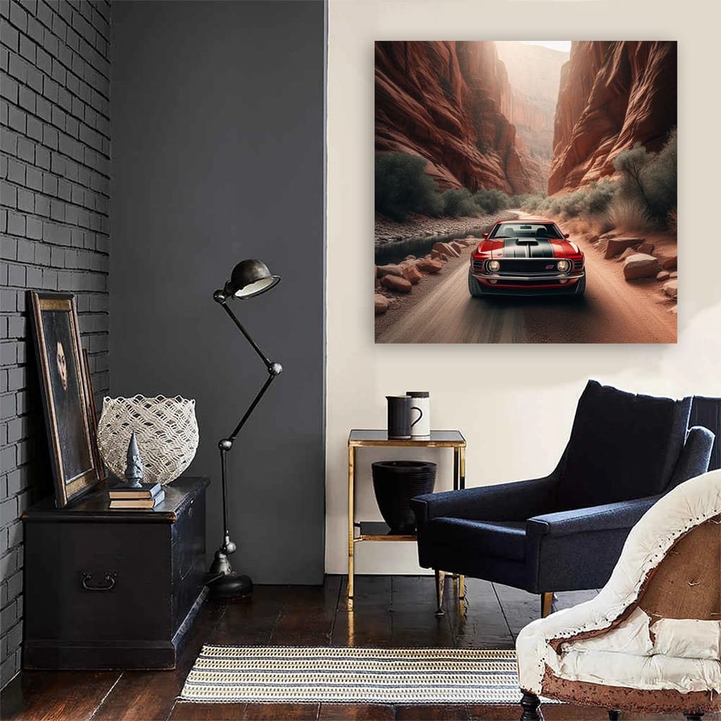 Ford Mustang Mach Cany Wall Art